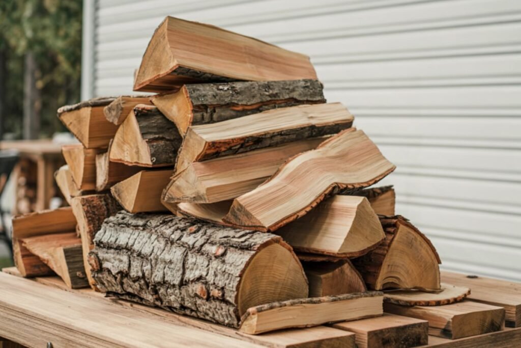 Spygliuočių malkos – pigus, bet specifinis pasirinkimas