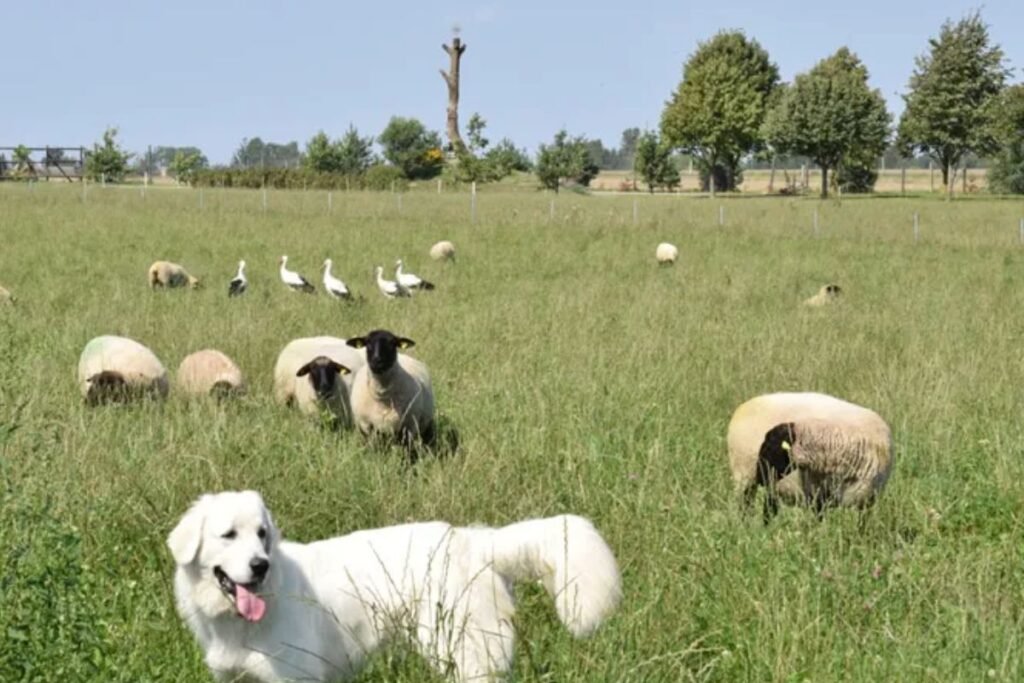 Šunys aviganiai: veislės gynybai nuo vilkų ir lapių