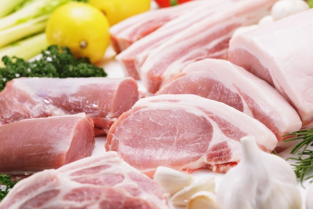 Kiek grynos mėsos išeina iš skerdenos?